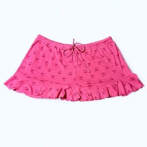 Y2K Pink Ruffled Mini Skirt by Tommy Hilfiger!